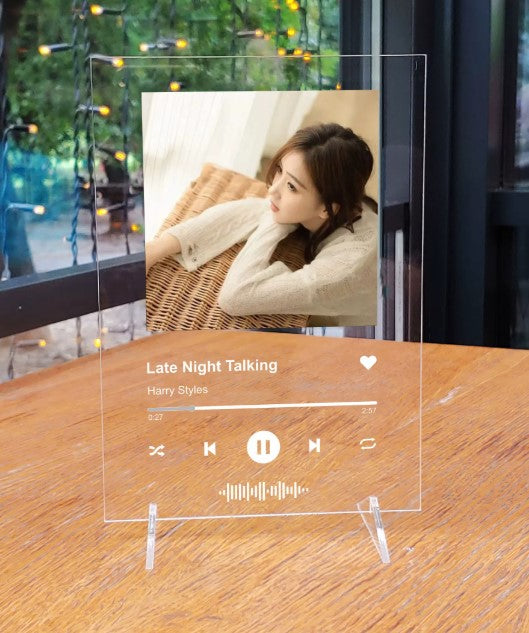 Personalized Music Spotify Plaque for your love π