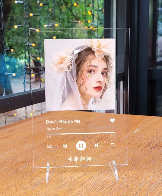 Personalized Music Spotify Plaque for your love 💕