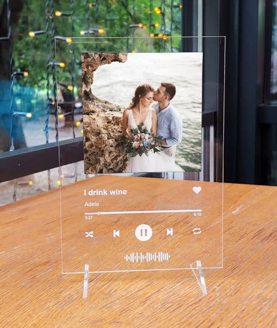 Personalized Music Spotify Plaque for your love 💕