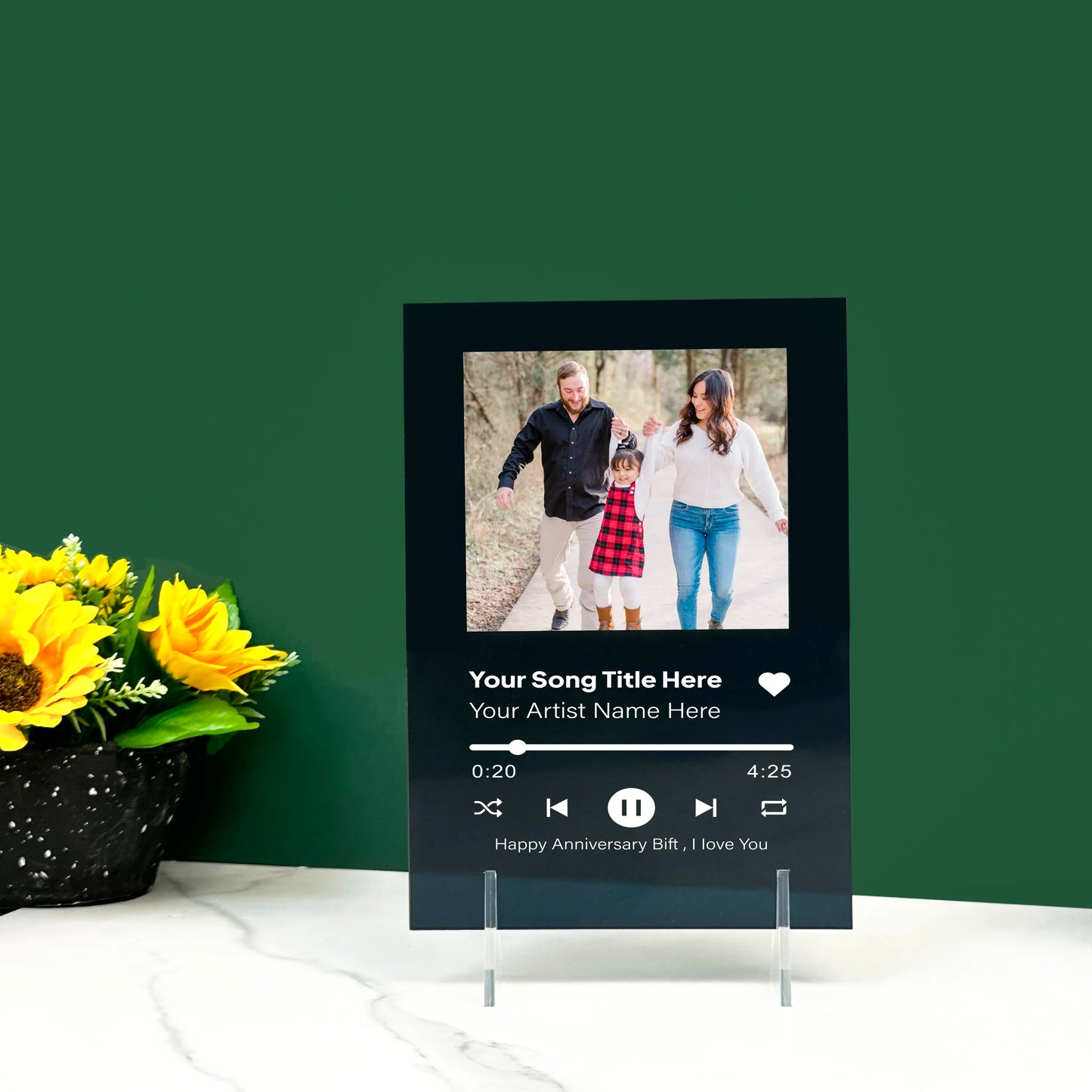 Personalized Music Spotify Plaque for your love 💕