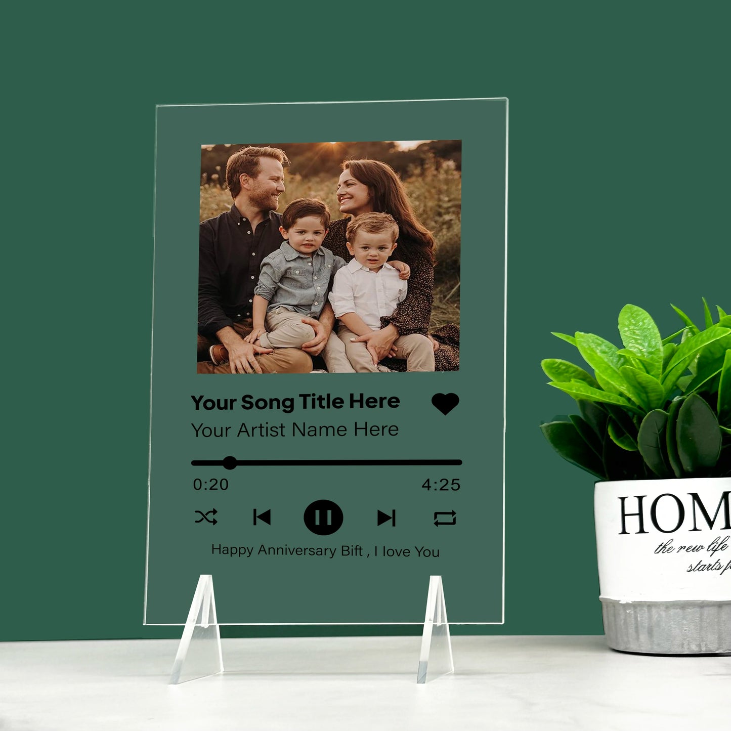 Personalized Music Spotify Plaque for your love 💕