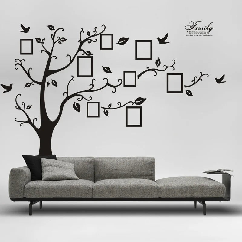 Large Photo Tree Wall Decals