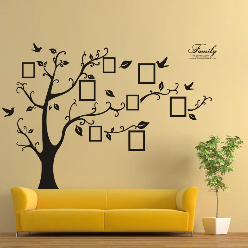 Large Photo Tree Wall Decals