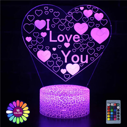 Glowing Love Nightlight Magic!