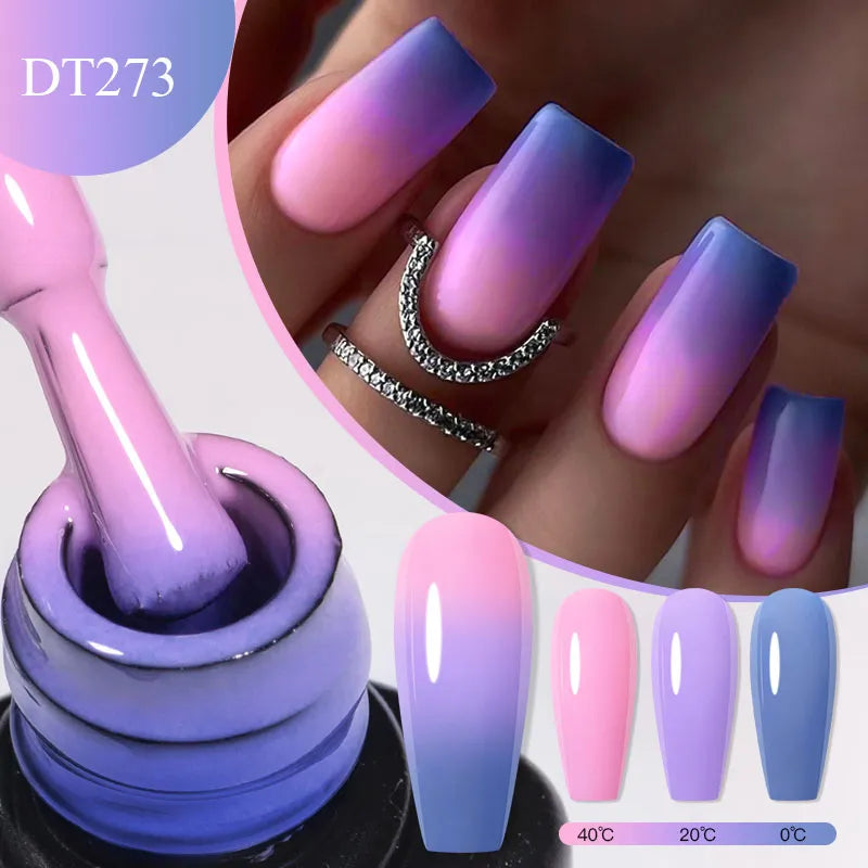 Temperature Color Changing Gel Nail Polish