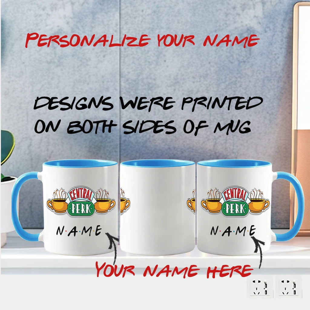 Central Perk Personalized Name Mug: Friends TV Show Theme