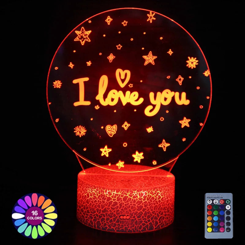 Glowing Love Nightlight Magic!