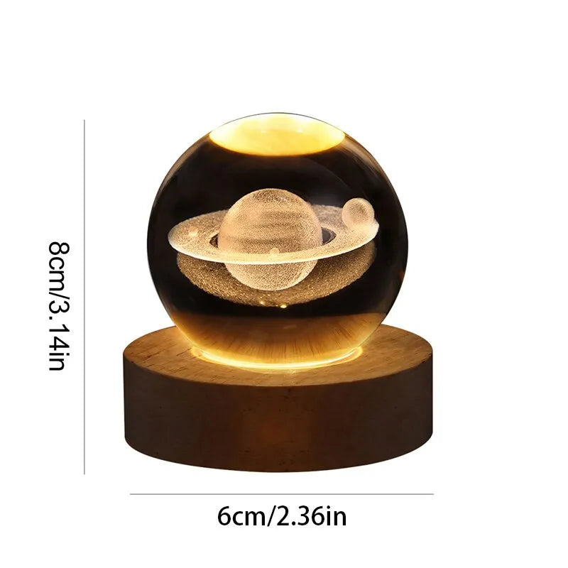 Milky Way Galaxy Solar System LED Light