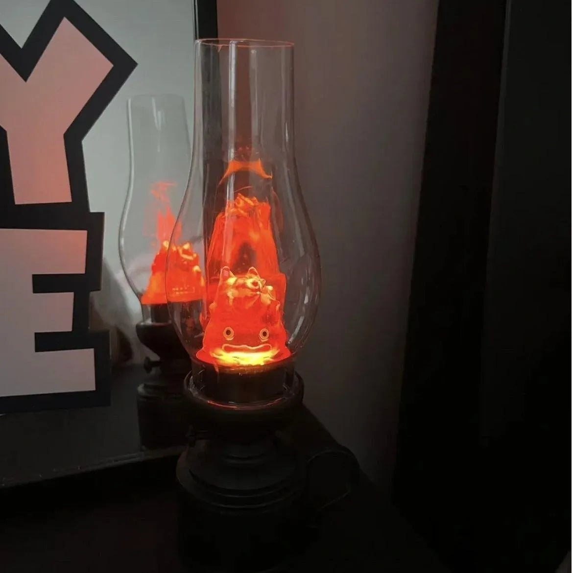 Anime Flame Night Light for Ambiance