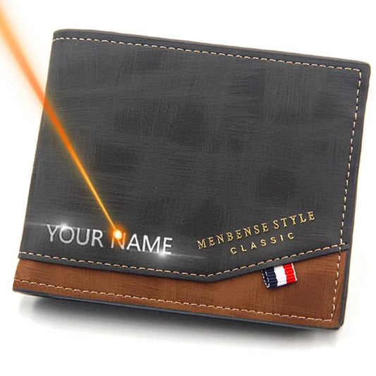 Personalized Luxury Men's Wallet Design 2