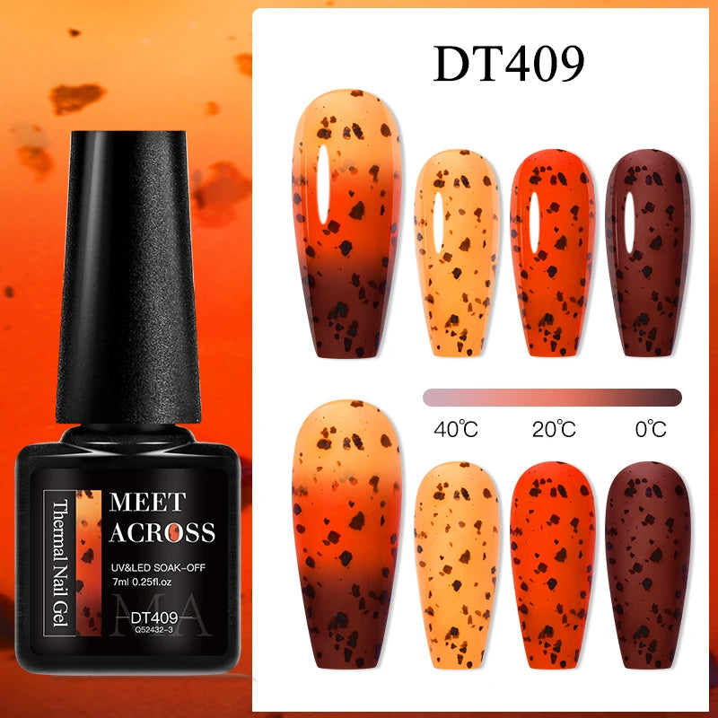 Temperature Color Changing Gel Nail Polish