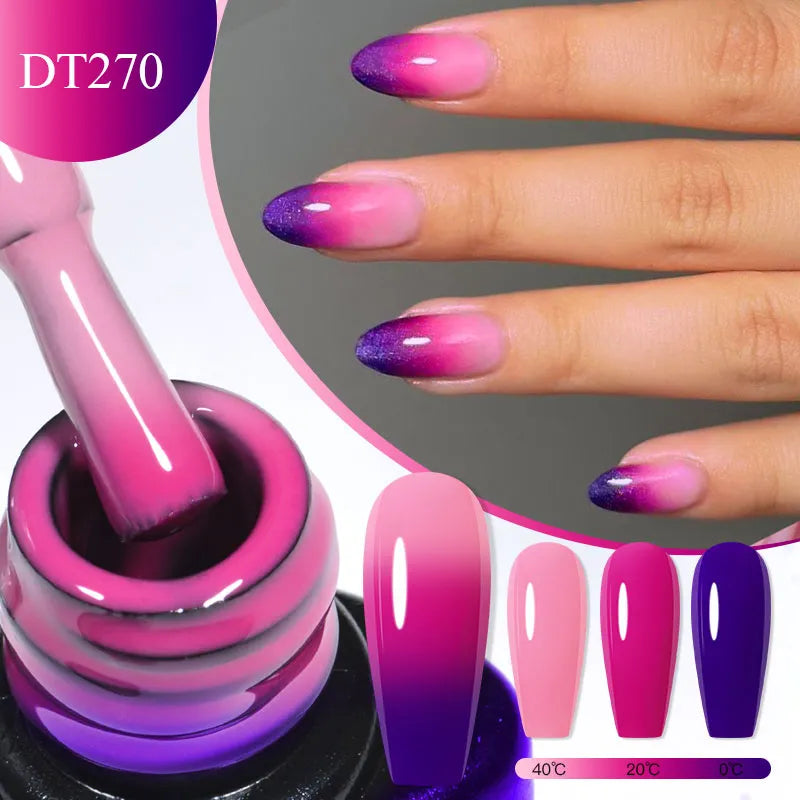 Temperature Color Changing Gel Nail Polish