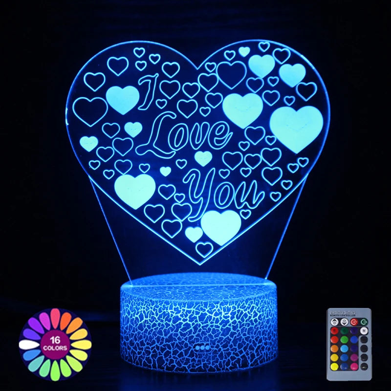 Glowing Love Nightlight Magic!