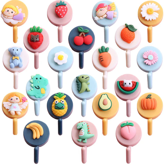 Cute Cartoon Fruits Key Holder