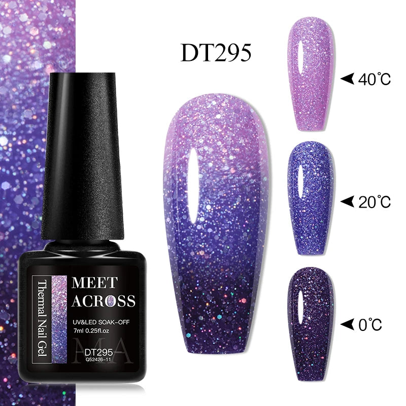 Temperature Color Changing Gel Nail Polish