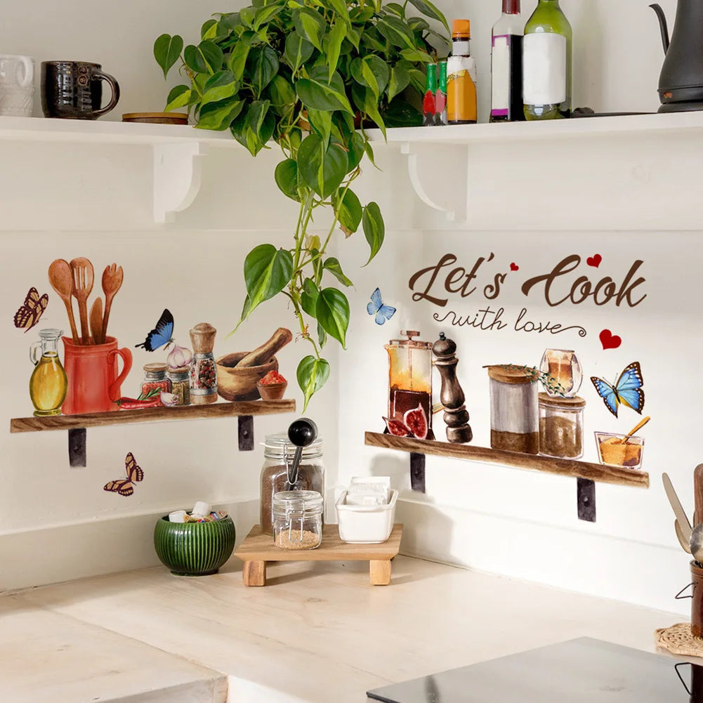 Kitchen decor wall stickers