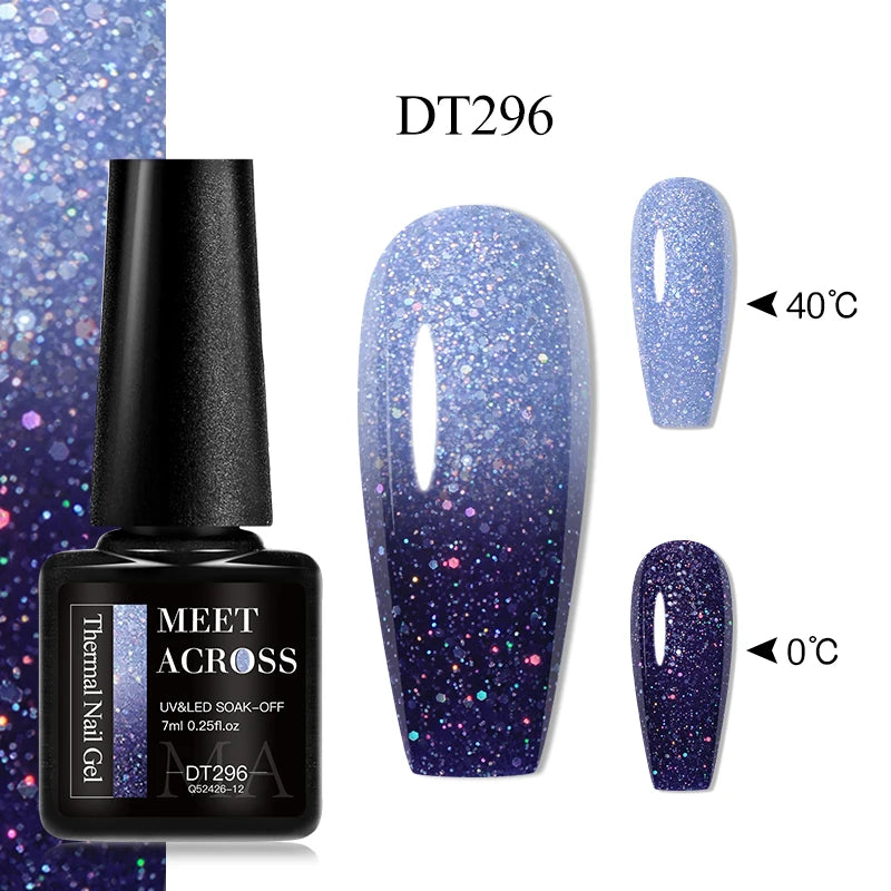 Temperature Color Changing Gel Nail Polish