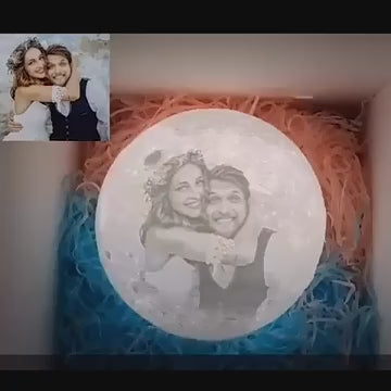 Personalized Moon Lamp Night Light